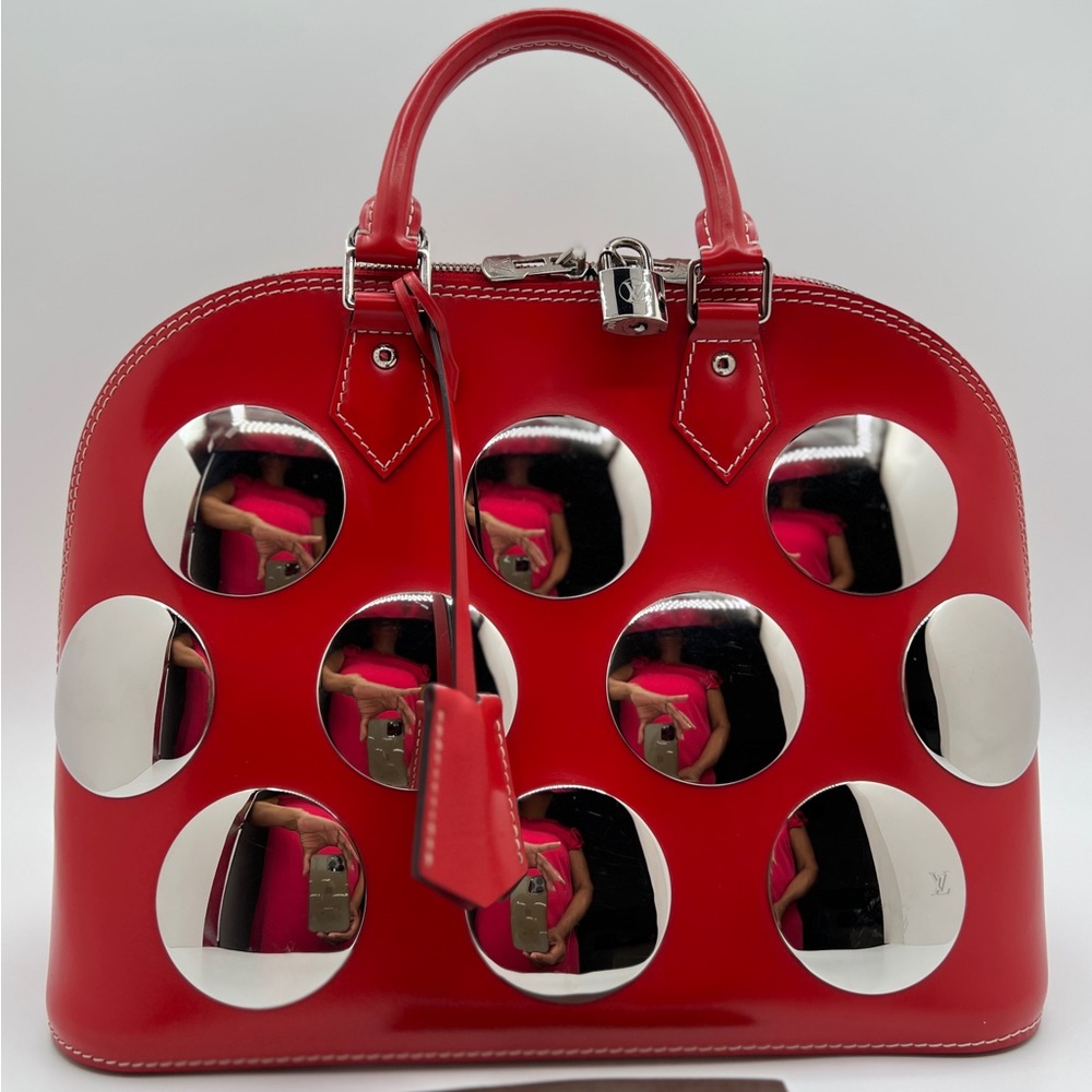 Louis Vuitton Limited Edition Alma Fusion Handbag Leather PM